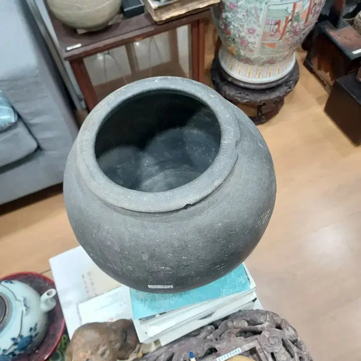 [BUNJANG] Goryeo Dynasty Earthenware Jar / 고려시대 토기 항아리