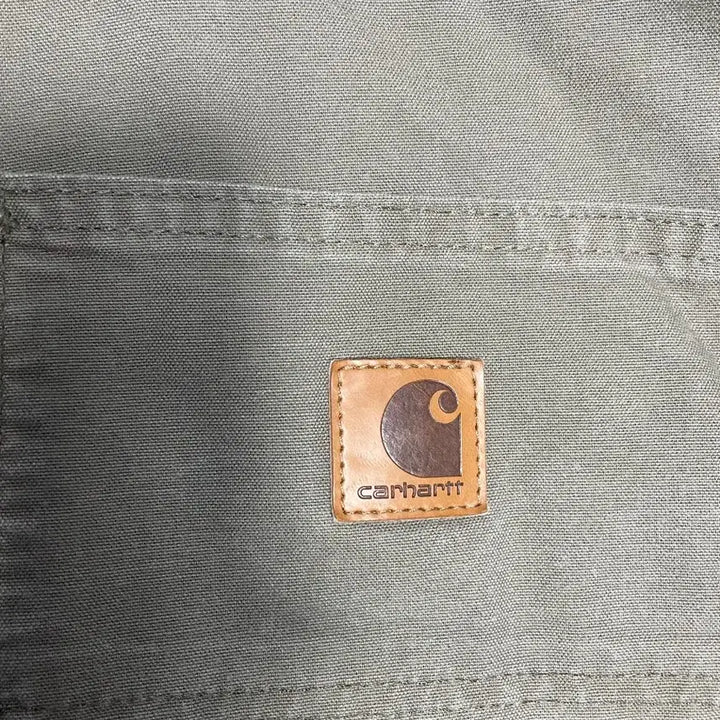 [BUNJANG] Carhartt Khaki Cargo Shorts / 칼하트 카키색 카고 반바지