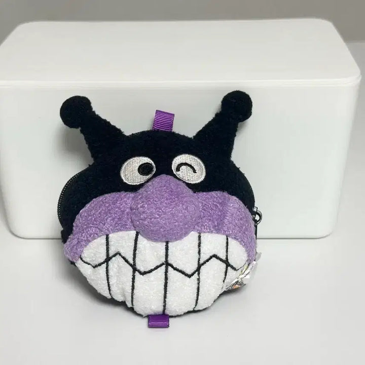 [BUNJANG] Anpanman Baikinman Face Pouch Keyring / 새제품)세균맨 파우치 키링