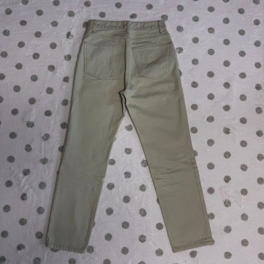 [BUNJANG] Flatbase Oatmeal Cotton Pants / 플랫베이스 오트밀 면바지