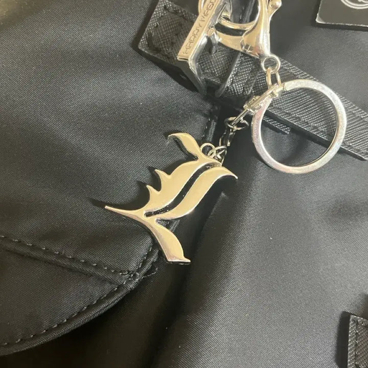 [BUNJANG] Death Note L Logo Keyring / 데스노트 키링