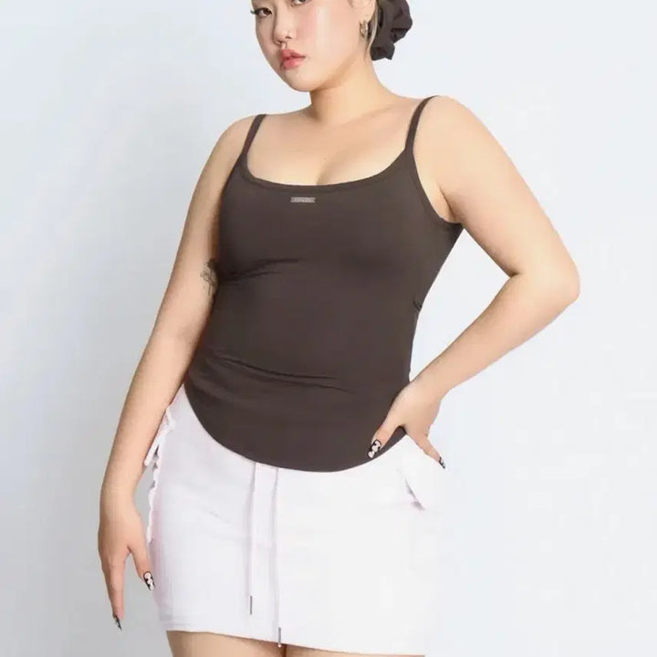 [BUNJANG] Coolcis Bra Top Brown / 쿨시스 브라탑 브라운