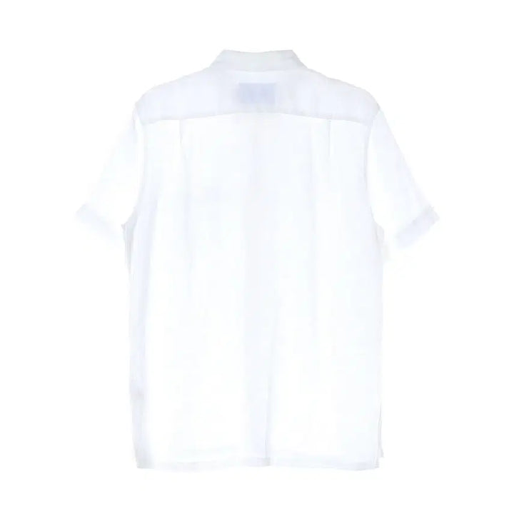 [SOLD OUT] 라코스테 레귤러핏 린넨 100% 반팔 셔츠