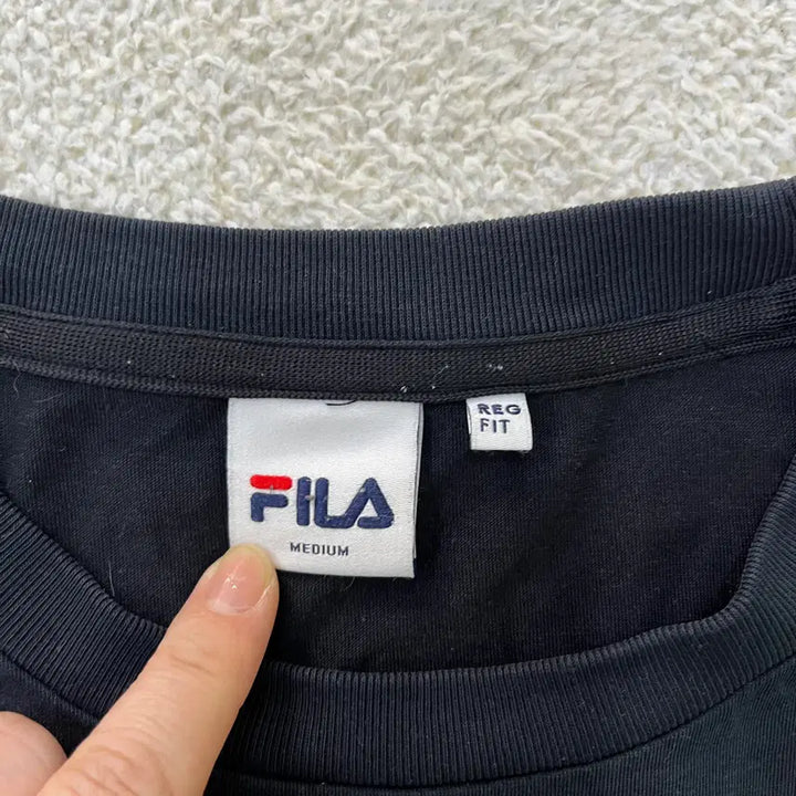 [BUNJANG] Fila Big Logo Short Sleeve T-shirt / M 휠라 빅로고 반팔 티셔츠 0414M
