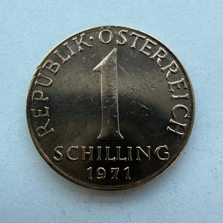 [BUNJANG] Austria 1 Schilling Coin 1971 / 1971년 오스트리아 1실링 동전 S1791
