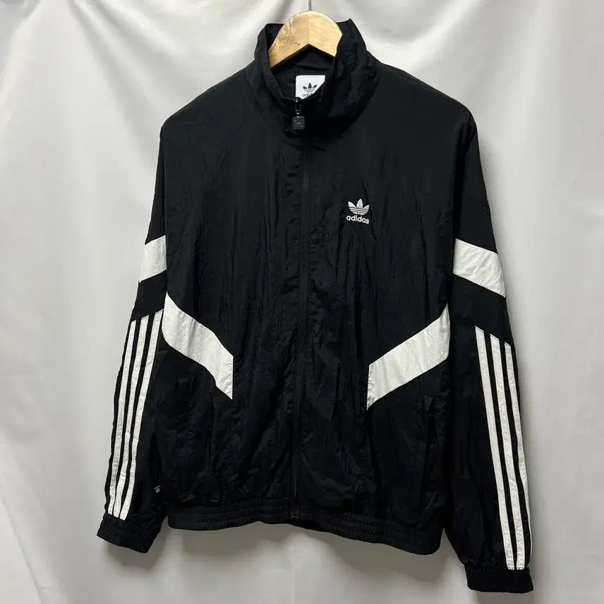 [SOLD OUT] [정품/S] 아디다스 유로파 윈드브레이커 블랙 우븐 바람막이
