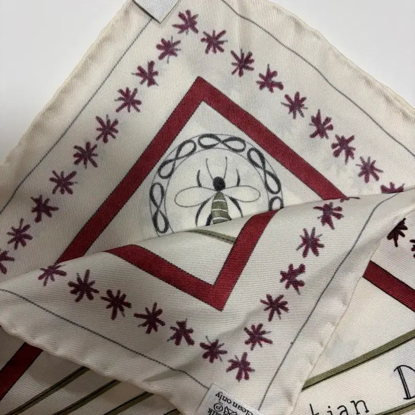 [BUNJANG] Dior Tarot 70 Silk Scarf / 디올스카프 르솔레일 타로 스퀘어70