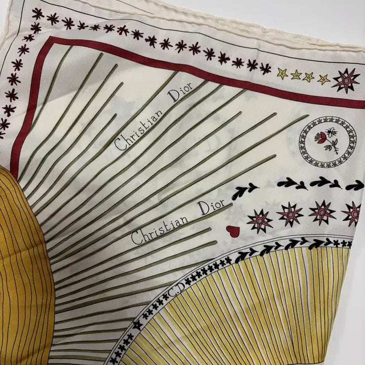 [BUNJANG] Dior Tarot 70 Silk Scarf / 디올스카프 르솔레일 타로 스퀘어70