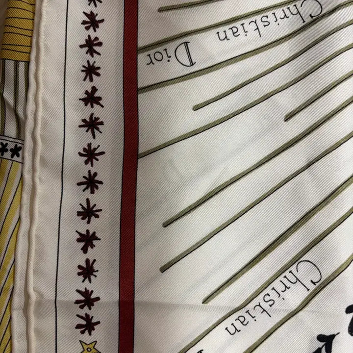 [BUNJANG] Dior Tarot 70 Silk Scarf / 디올스카프 르솔레일 타로 스퀘어70