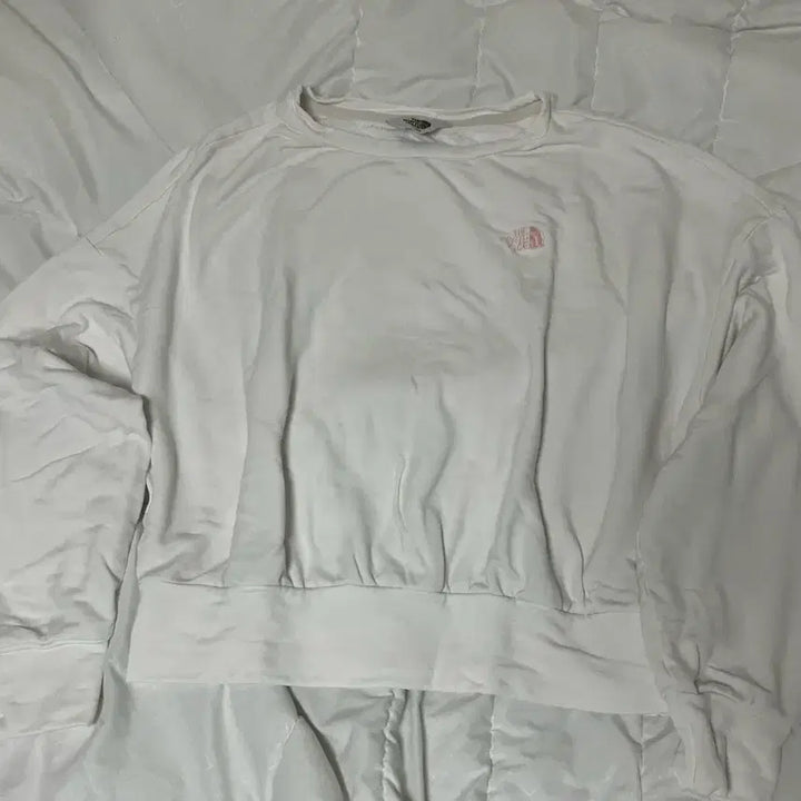 [BUNJANG] The North Face White Sweatshirt / 노스페이스 화이트 맨투맨