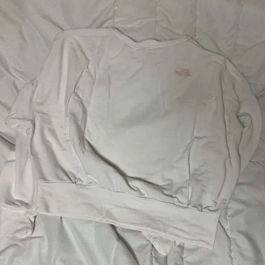 [BUNJANG] The North Face White Sweatshirt / 노스페이스 화이트 맨투맨