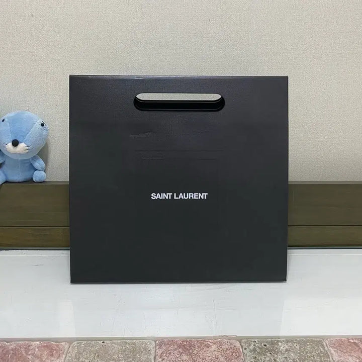 [BUNJANG] Saint Laurent Wallet Set / 생로랑 반지갑 박스 + 더스트 + 쇼핑백