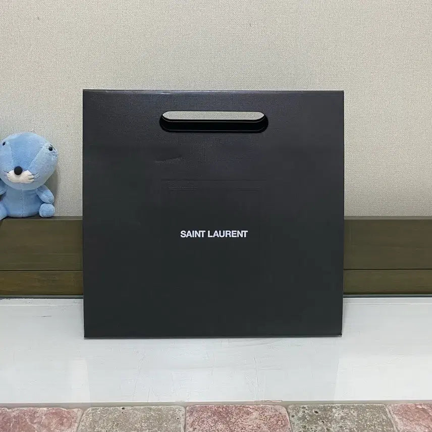 [BUNJANG] Saint Laurent Wallet Set / 생로랑 반지갑 박스 + 더스트 + 쇼핑백