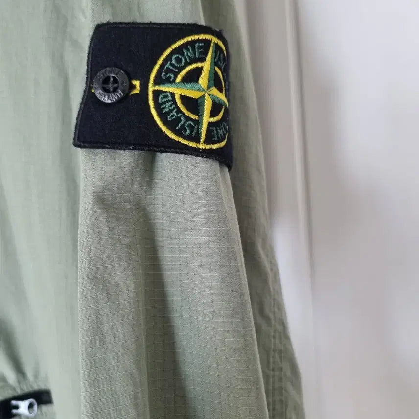 [SOLD OUT] 백화점판 스톤아일랜드 십자가 오버셔츠 십자군 셔츠 자켓 m