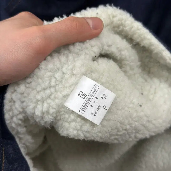 [BUNJANG] Vintage Fleece Lined Half-Zip Hoodie M16284 / 빈티지 양털 안감 반집업 후드티 F M16284
