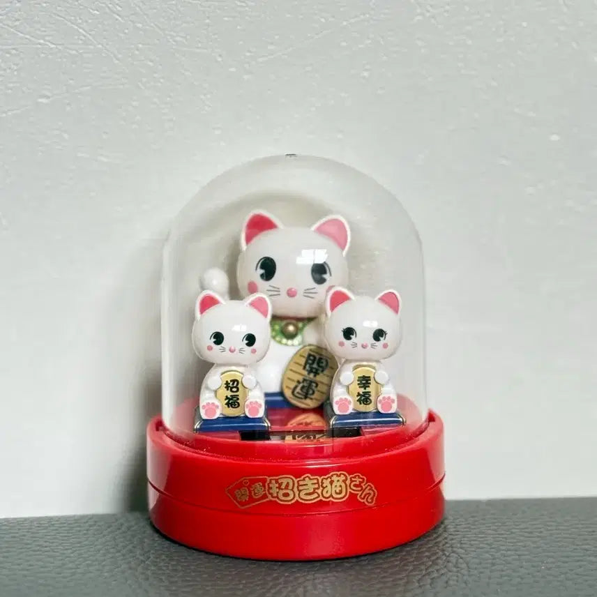 [BUNJANG] Vintage Japanese Lucky Cat Nohhohon Figurine / 일본 빈티지 복고양이 노호혼