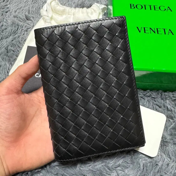 [BUNJANG] Bottega Veneta Black Long Wallet / [풀구성/OS]보테가베네타 블랙 장지갑