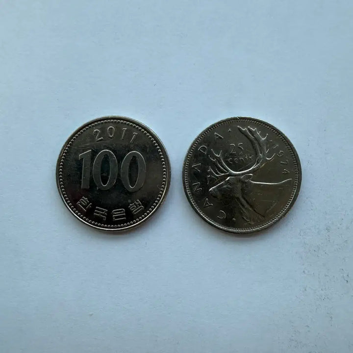 [BUNJANG] Canadian 1974 25 Cent Coin / 1974년 캐나다 25센트 동전 S1792