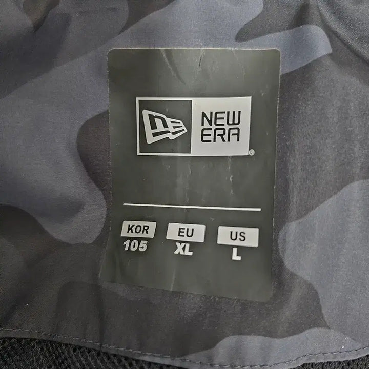 [BUNJANG] New Era Camo Windbreaker Hooded Jacket XL / 뉴에라 카모 바람막이 후드 자켓 XL