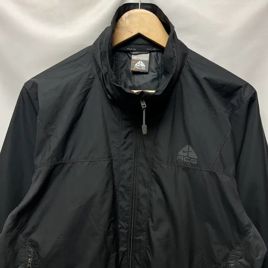 [SOLD OUT] [정품/100] 나이키 ACG 올드스쿨 블랙 우븐 바람막이