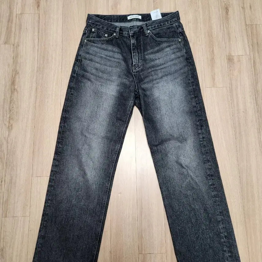 [BUNJANG] Branded 51070 Cone Black Regular Straight Denim Jeans / 브랜디드 51070 콘블랙 레귤러 스트레이트 데님 청바지