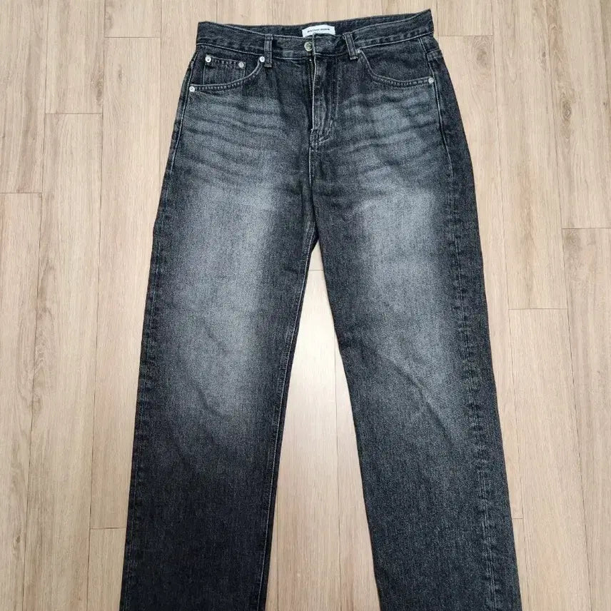 [BUNJANG] Branded 51070 Cone Black Regular Straight Denim Jeans / 브랜디드 51070 콘블랙 레귤러 스트레이트 데님 청바지
