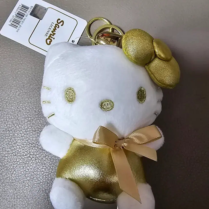 [SOLD OUT] (새상품)산리오 헬로키티 골드 키링