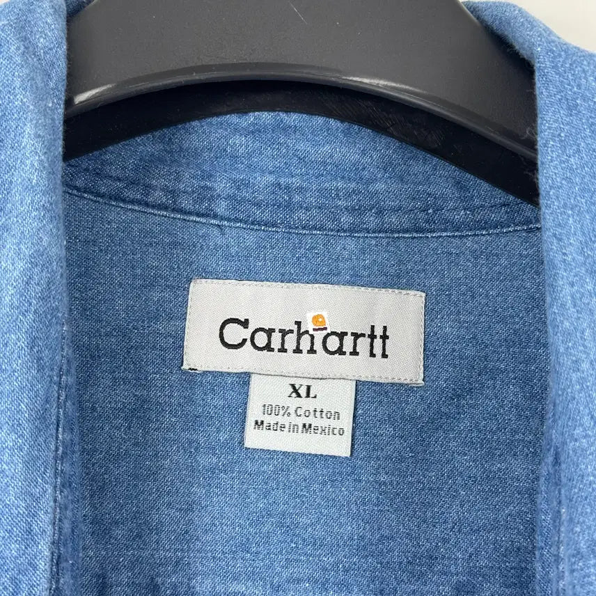 [BUNJANG] Carhartt Work Denim Shirt / b180) 칼하트 워크 청셔츠