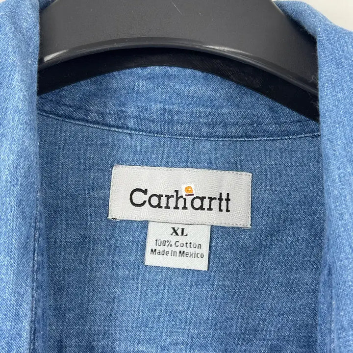 [BUNJANG] Carhartt Work Denim Shirt / b180) 칼하트 워크 청셔츠