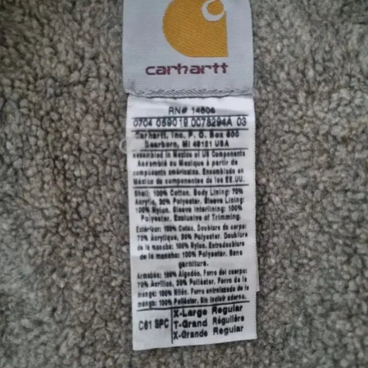 [BUNJANG] Carhartt C61 Jacket Moss Green / 칼하트 C61 워크자켓 모스그린