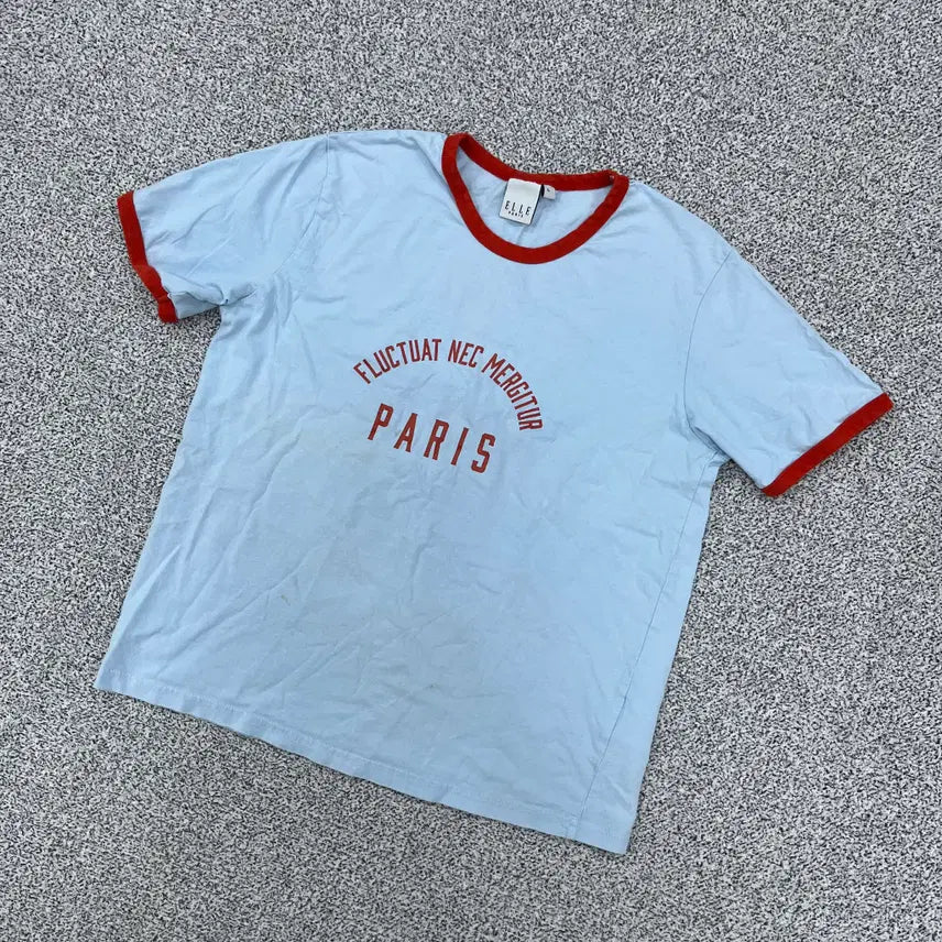 [SOLD OUT] L 엘르 여성 반팔 티셔츠 0410M