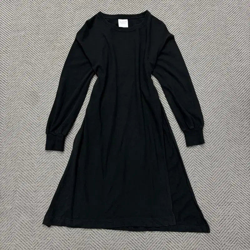 [BUNJANG] Beams Black Cotton Dress / 빔즈 블랙 코튼 원피스 v2897