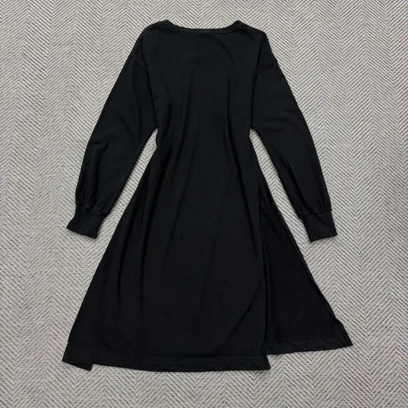 [BUNJANG] Beams Black Cotton Dress / 빔즈 블랙 코튼 원피스 v2897