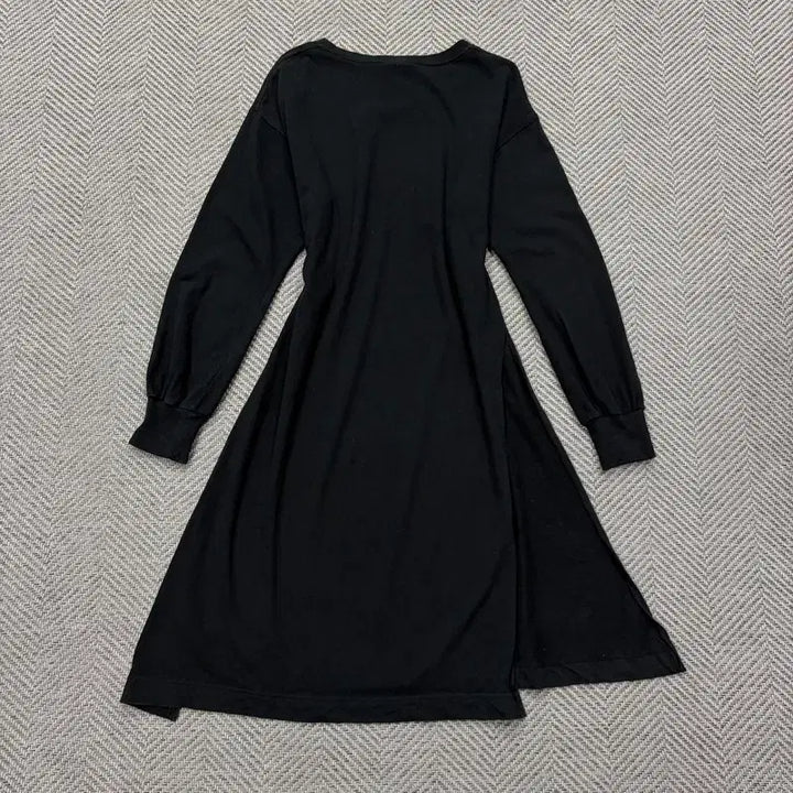 [BUNJANG] Beams Black Cotton Dress / 빔즈 블랙 코튼 원피스 v2897