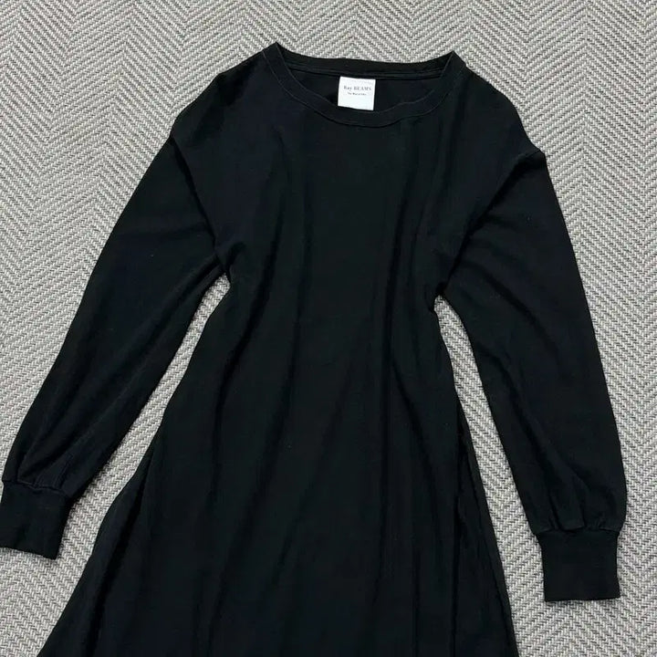 [BUNJANG] Beams Black Cotton Dress / 빔즈 블랙 코튼 원피스 v2897