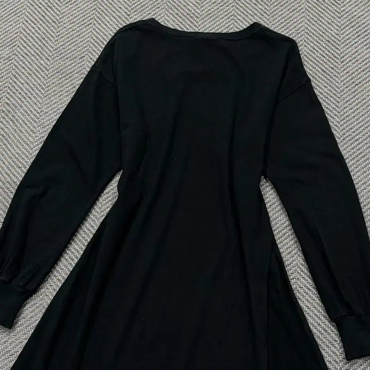 [BUNJANG] Beams Black Cotton Dress / 빔즈 블랙 코튼 원피스 v2897