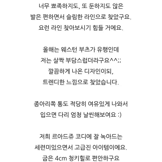 [SOLD OUT] 무배)르아드쥬 르쇼어 절개 슬림 지퍼 롱부츠