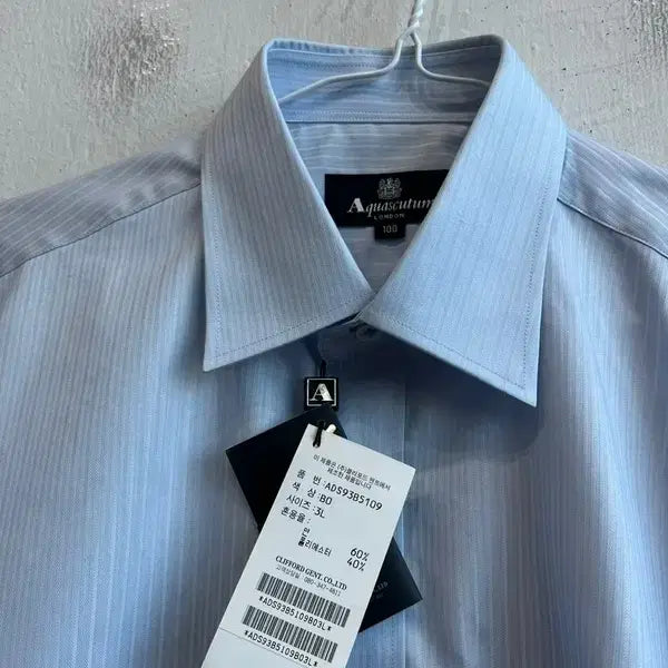 [SOLD OUT] 아쿠아스큐텀 드레스 셔츠 미사용품 100