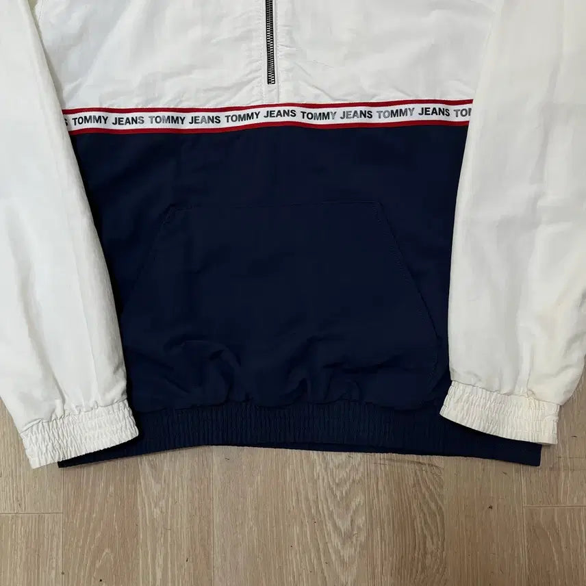 [BUNJANG] Tommy Hilfiger Color Block Windbreaker Anorak Jacket / 타미진스 배색 윈드브레이커 아노락 자켓 S/90