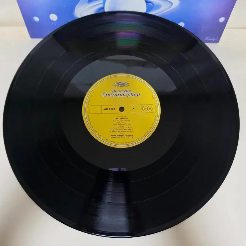 [SOLD OUT] 홀스트: "행성", 윌리엄 스타인버그, 보스턴심포니[클래식 LP]