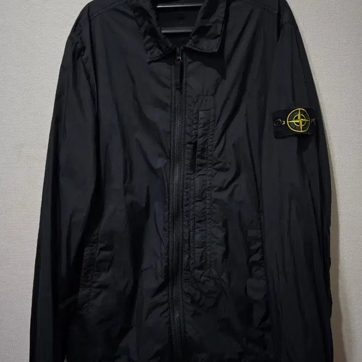 [BUNJANG] Stone Island Crinkle Reps Overshirt (95/M) / 정품 스톤아일랜드 크링클랩스 바람막이 오버셔츠 95 / M