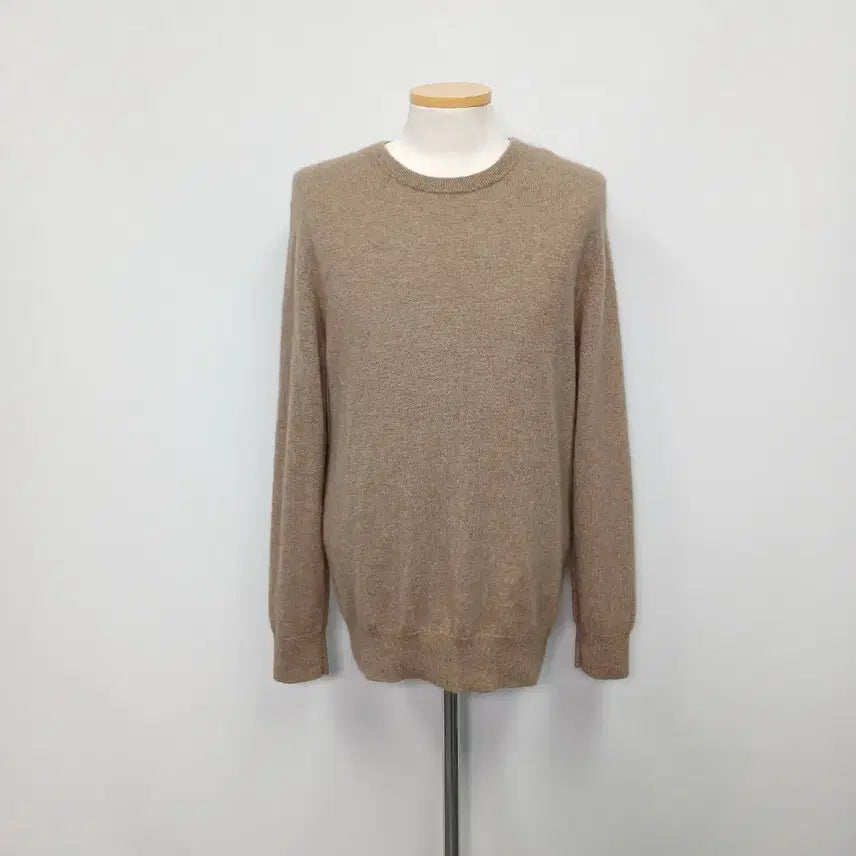 [BUNJANG] Goyo Cashmere 100 Round Neck Knit Sweater / 고요 캐시미어100 라운드넥 니트 95