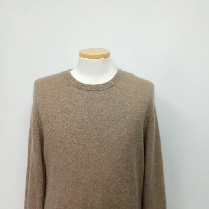 [BUNJANG] Goyo Cashmere 100 Round Neck Knit Sweater / 고요 캐시미어100 라운드넥 니트 95