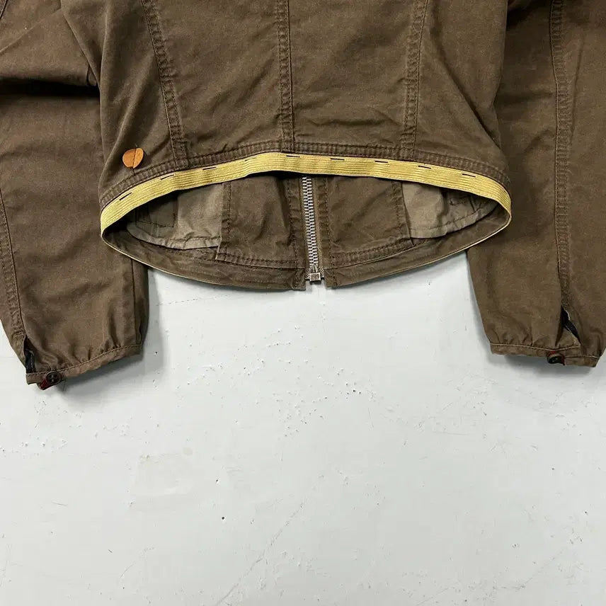 [SOLD OUT] BOSS 브라운 논카라 자켓