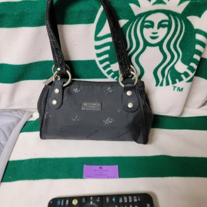 [BUNJANG] ETRO Black Mini Tote Bag / ETRO 에트로 블랙 미니 토트백