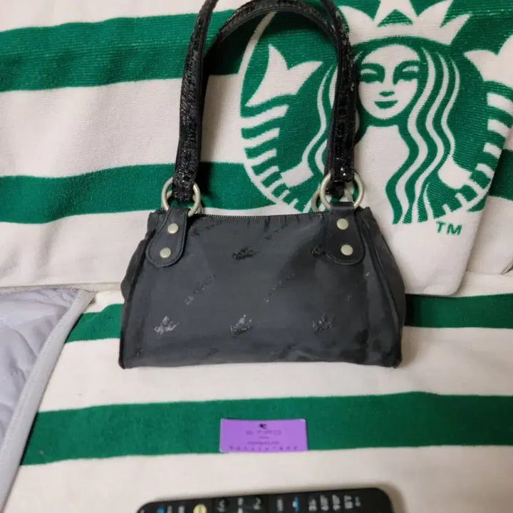 [BUNJANG] ETRO Black Mini Tote Bag / ETRO 에트로 블랙 미니 토트백