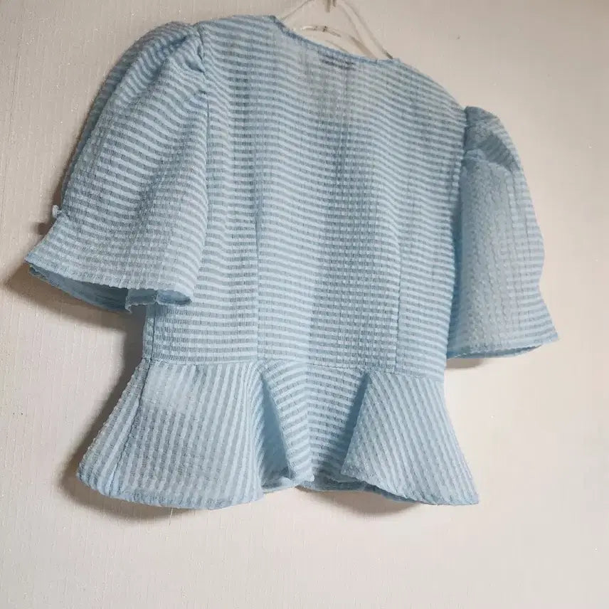 [SOLD OUT] JJ지고트 시어서커  블라우스형 크롭자켓55썸머