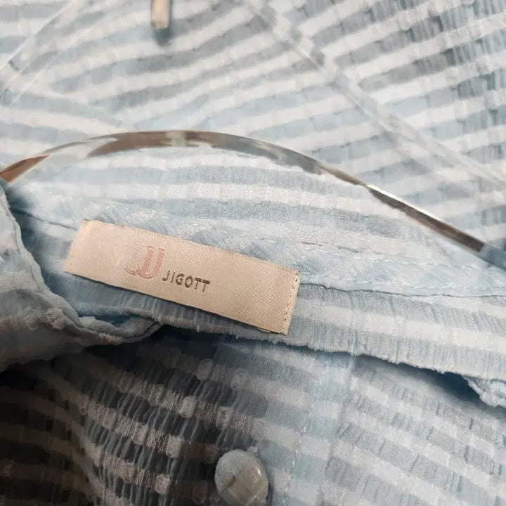 [SOLD OUT] JJ지고트 시어서커  블라우스형 크롭자켓55썸머