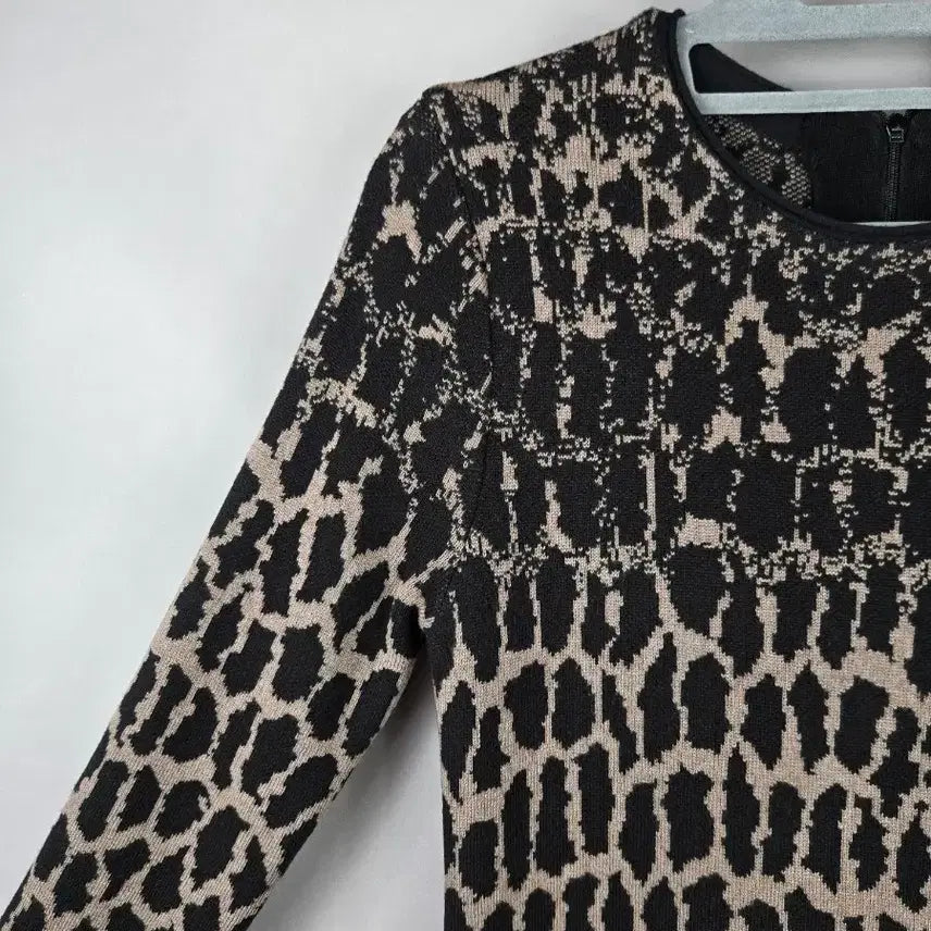 [BUNJANG] Doho Wool Blend Knit Mini Dress / [무료배송]도호 85-96-155 여성 울 혼방 니트 미니 원피스