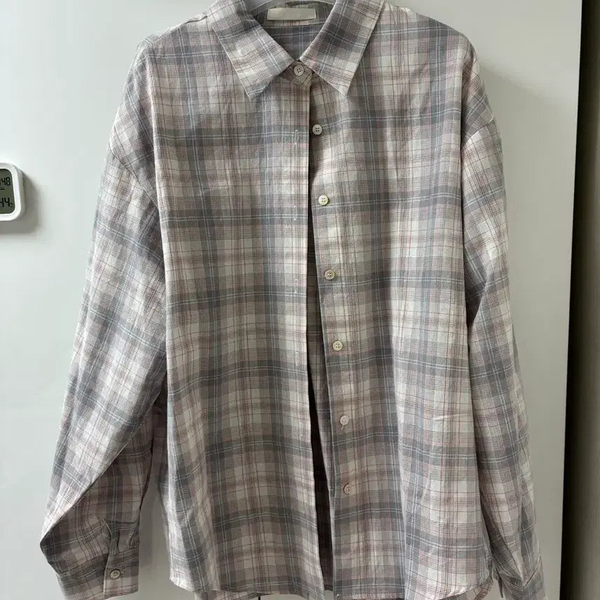 [SOLD OUT] 리즈 이지 체크 후드 셔츠 Easy check hoodie shirts